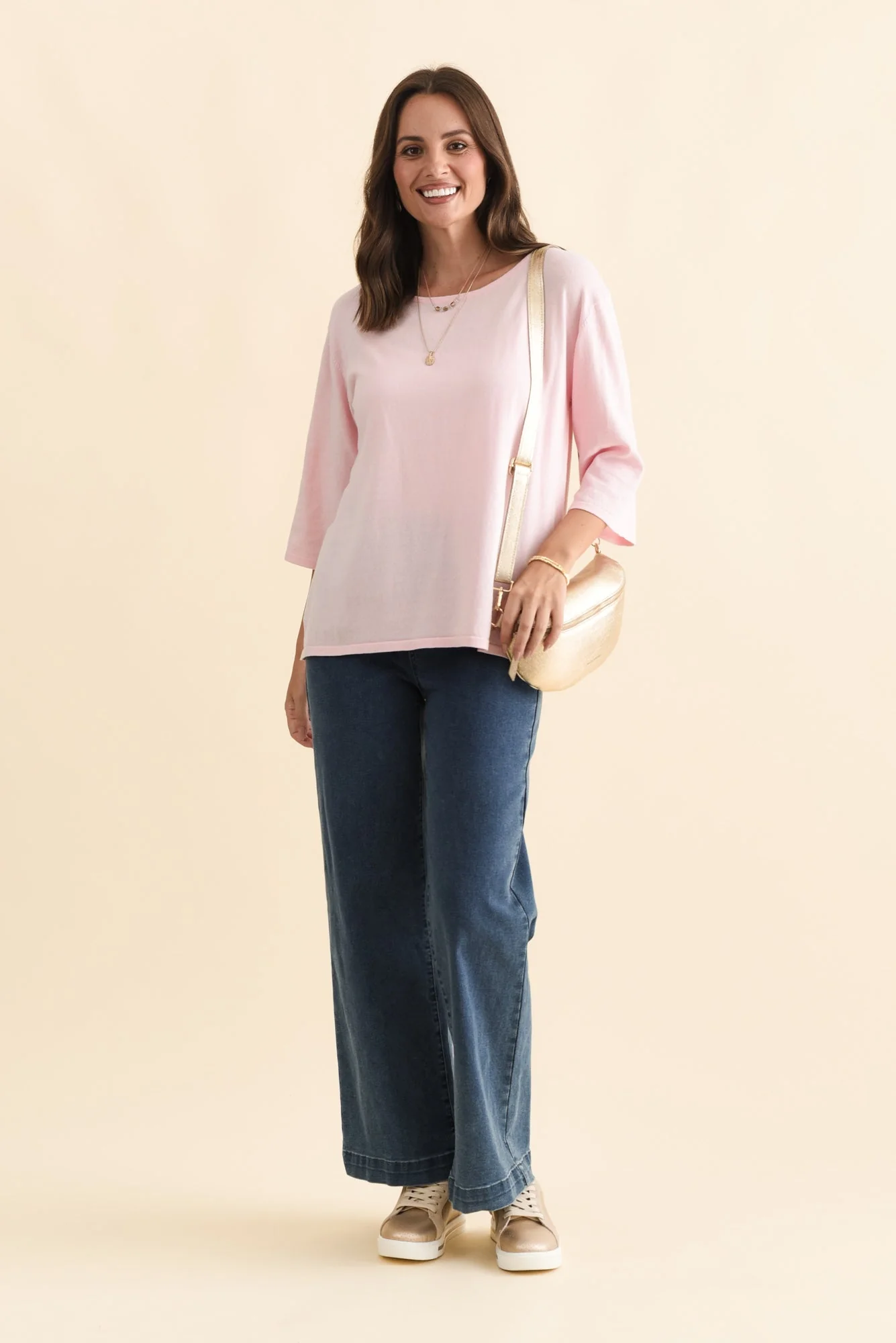 Maddy Blue Straight Leg Jeans - Image 3